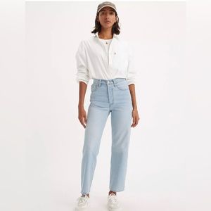 Levi’s RIBCAGE STRAIGHT ANKLE PERFORMANCE COOL WOMEN'S JEANS 30W x 27L👖